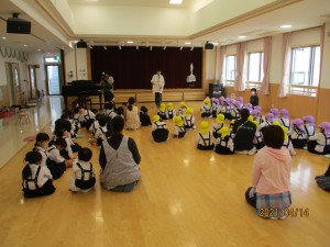 新しいお友だちの歓迎会