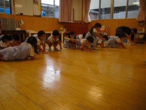 1学期がおわりました★年少組★