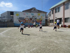 運動会の練習　頑張ってるよ！★年少組★