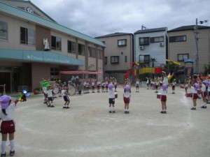 ★年長組★運動会の練習をがんばっています！