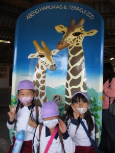 年長組　電車遠足　天王寺動物園！！