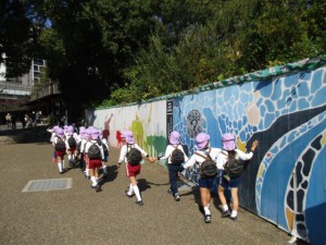 年長組　電車遠足　天王寺動物園！！