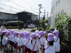 大池公園にお散歩＊年長組＊