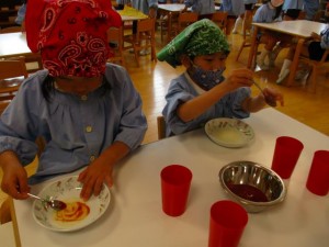 神様、美味しい食べ物をありがとう♪＊年長組＊