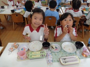 年中組　クッキング【手作りおにぎり】