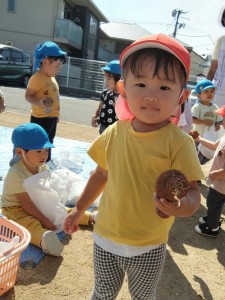 ★年少組・乳児クラス★　おいもほり