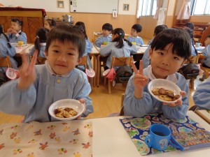 年中組　クッキング【手作りチョコクッキー】