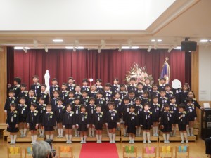 第６２回卒園式