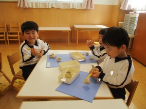 ☆年少組☆　たくさんのことに挑戦！！
