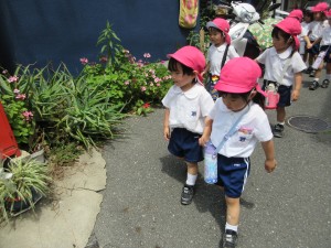 ★年少★　消防車を見に行ったよ！