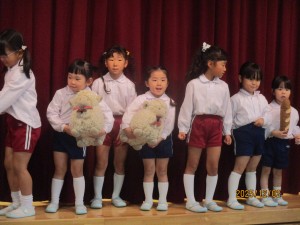 ★２学期の年少組★