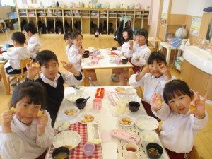 1年間ありがとうございました。～年長～