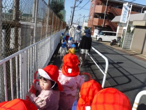 末広公園にお散歩＊あひる、ひよこ組