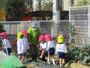 年少組／毎日楽しく過ごす子ども達～製作･YMCA･野菜の収穫～