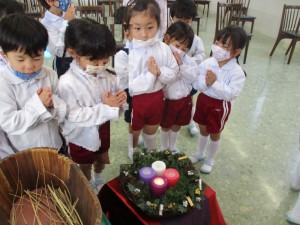 イエス様のお誕生を心待ちに！