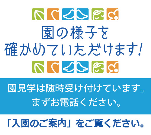 枚岡カトリック幼稚園の入園案内ページへ